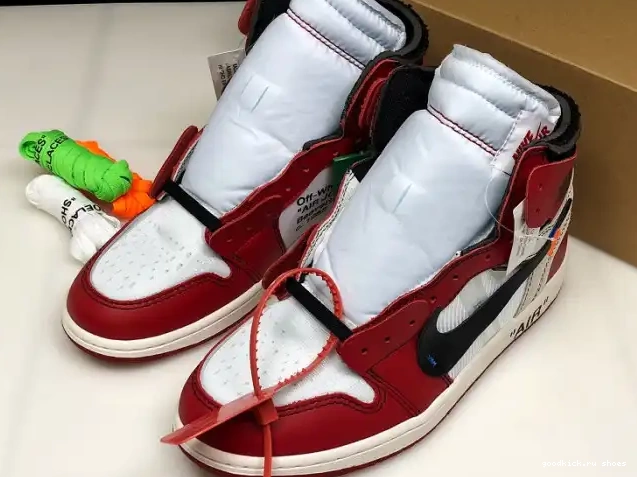 80% Off Sale Chicago Jordan 1 Retro Off-White Air Ten The AA3834-101 0326